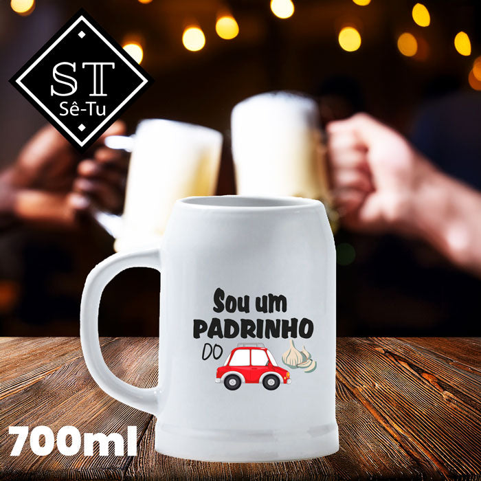 Godfather Garlic Beer Mug